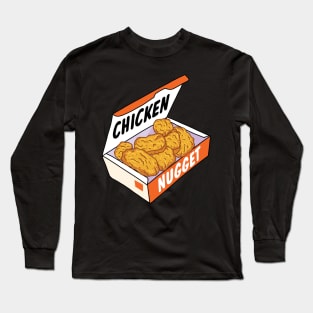 Chicken Nuggets Box Long Sleeve T-Shirt